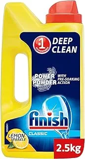 Finish Classic Dish Wash Powder Lemon 2.5kg