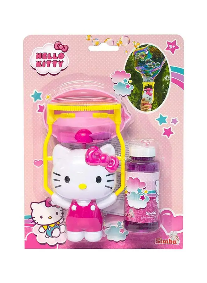 Simba Hello Kitty Soap Bubbles Fan