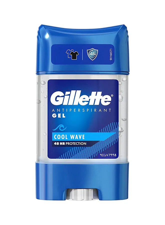 Gillette Cool Wave Clear Antiperspirant Gel 70ml