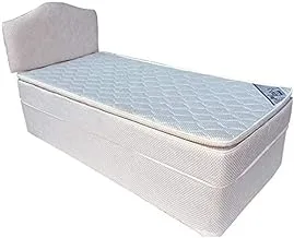 Deep Sleep Every Night Devan Bed with Headboard with Spring Pillow Top Mattress King 180 x 190 cm