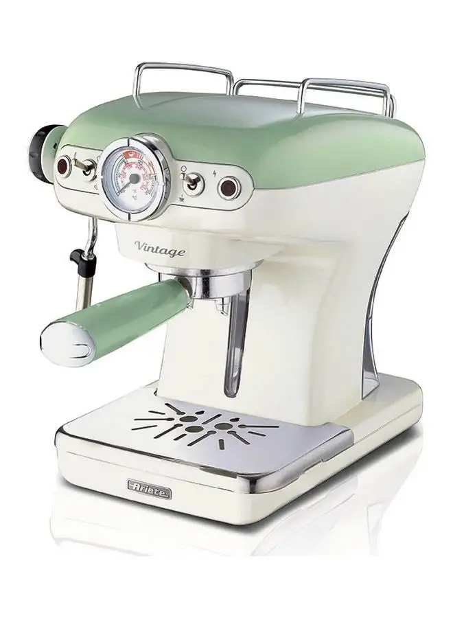 Ariete Vintage Pump Espresso Machine 0.9 L 850.0 W ART1389A-GR Green/Cream