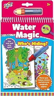 Galt Water Magic Who's Hiding, Colouring Book for Children, Galt America, 1005038