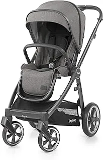 OYSTER Babystyle 3 Premium Compact Fold Baby Stroller From Birth To 22 Kg -Mercury City Grey