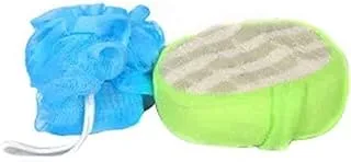 Delcasa Bath Sponge And Puff, Dc1238