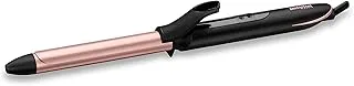 BaByliss Rose Quartz 19mm Curling Tong | Advanced Ceramics Ultra-Fast Heat Up Hair Curling Iron | Non Ionic 2.5m Swivel Cord | 6 Heat Settings From 160°C-210°C With Auto Shut Off | C450SDE (Rose Gold)