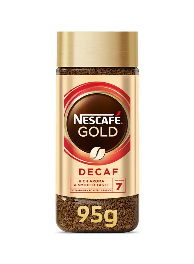 Nescafe Gold Decaf Rich And Smooth Instant Coffee 95grams