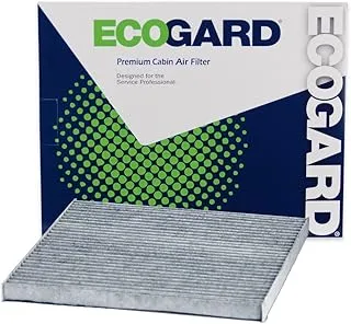 فلتر هواء المقصورة الفاخر ECOGARD XC10219C مع مزيل رائحة الكربون المنشط يناسب نيسان ألتيما 2013-2018 ، باثفايندر 2013-2020 ، مورانو 2016-2020 ، ماكسيما 2015-2020 | إنفينيتي QX60 2014-2020