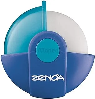 Maped Zenoa Eraser With Rotating Cover, Assorted Colors (011320St)