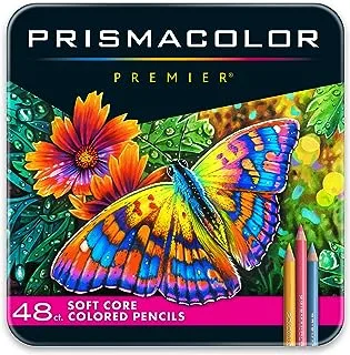 Prismacolor Premier Colored Pencils, Soft Core, 48 Pack