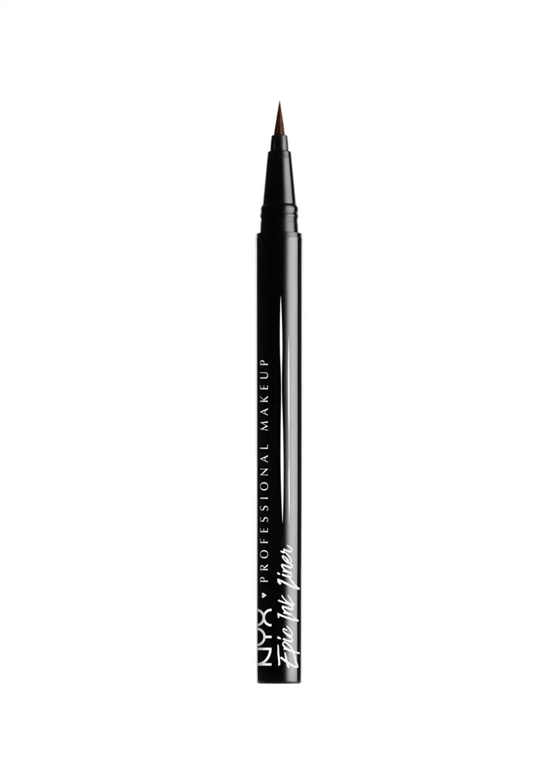 NYX PROFESSIONAL MAKEUP مقاوم للماء Epic Ink Liner Eyeliner Brown