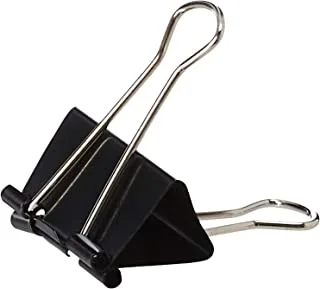 Deli 41 mm Binder Clip Box Black, E38562