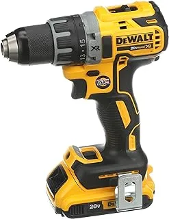 Dewalt Brushless Compact Drill Driver Kit, Yellow/Black, Dcd791D2-Gb