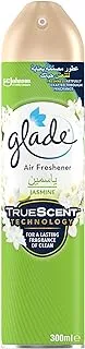 Glade Aerosol Jasmine Air Freshener, Refresh Every Room In Your Home, 300ml