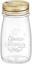 Bormioli Rocco Quattro 1Pc Clear, 200ML Bottle Round Glass, 31X24X18 Cm