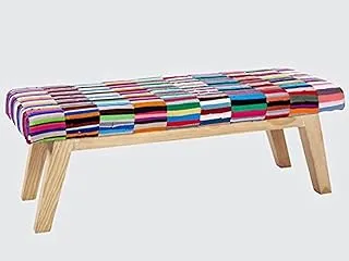 Dubai Garden Centre Colourful Bench, 120 cm Length