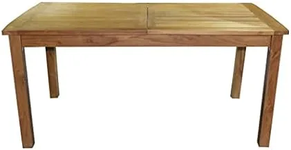 Dubai Garden Centre Extendable Teakwood Dining Table