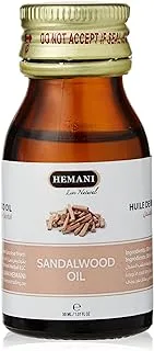 Hemani Sandal Wood Oil-30 Ml, 100% Antiseptic Properties, Sweet And Woody Odour, Great For Skin Care