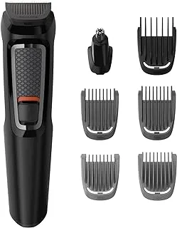 Philips Mg372033, Series 3000 7-In-1 Multigroom, Black