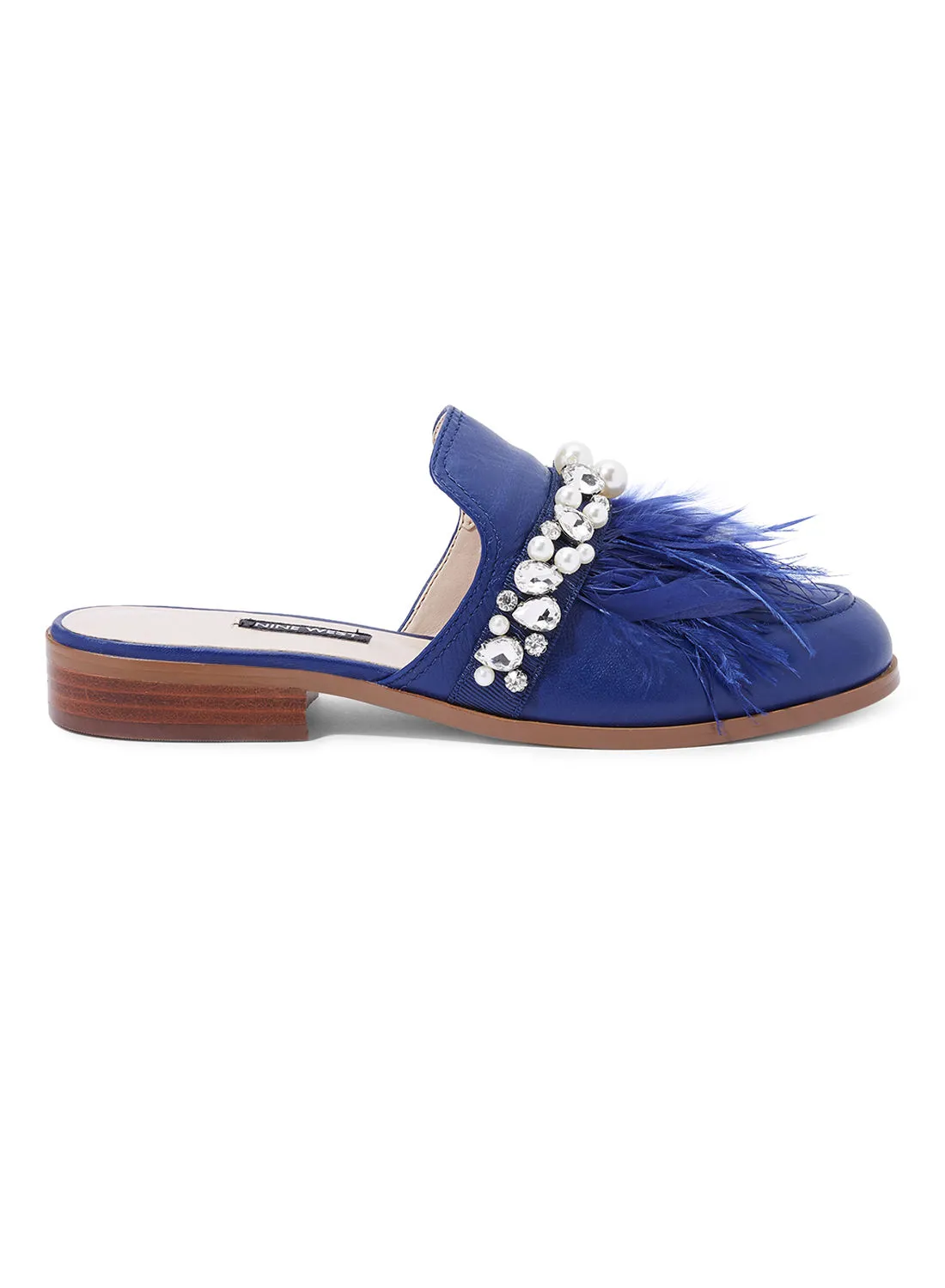 NINE WEST Jarae Mules Blue