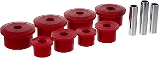 Rugged Ridge 18365.02 Red Rear Leaf Spring Bushing Kit