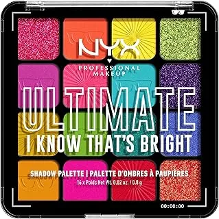 NYX PROFESSIONAL MAKEUP Ultimate Shadow Palette, Brights 05