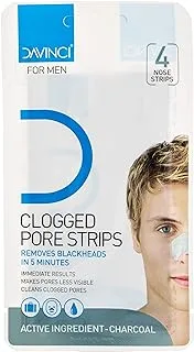 Davinci Clogged Pore Nose Strips, 4 Pieces