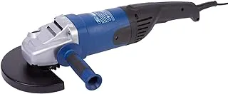 Ford 2000 Watts 180Mm Big Angle Grinder - Paddle Switch, Corded Electric 7 Inch For Metal / Steel / Concrete / Tile Cutter, Power Tool For Cutting And Grinding Metal