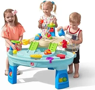 Step2 Ball Buddies Adventure Center Water Table | Water & Activity Play Table, Blue, (Model: 400500)