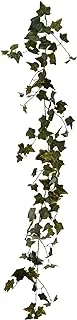 YATAI Artificial Ivy Leaf Hanging Plants Vine Garland Fake Foliage Flowers Home Kitchen Garden Office for Wedding, Table, Cabinet Decoration, Wall Décor -Yellow (1)