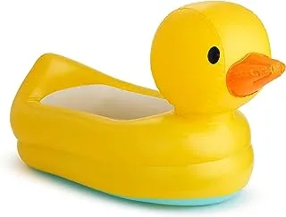 Munchkin White Hot Inflatable Duck Tub, 6 to 24 Months, Piece of 1