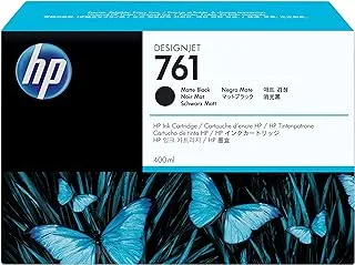 Hp (Hewlett Packard) Original Cm991A Hp 761 400-Ml Designjet Ink Cartridge, Matte Black