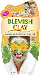 7th Heaven Blemish Clay Mud Face Mask With Witch Hazel And Aloe Vera To Deeply Cleanse And Calm Skin