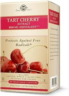 Solgar Tart Cherry 1000 Mg, 90 Capsules