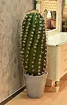 YATAI 1.4 Meters High Artificial Cactus Plant With Stone Planter For Office Home Indoor/Outdoor Decoration – Artificial Plants – Fake Plants