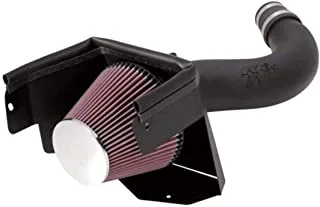 K&N Cold Air Intake Kit: Increase Acceleration & Towing Power, Guaranteed to Increase Horsepower up to 8HP: Compatible with 3.8L, V6, 2007-2011 Jeep Wrangler, 57-1553