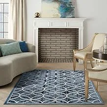 Al Salem Carpet Hanan Collection Carpet Modern Contemporary Area Rug 280 Cm X 370 Cm Light Blue