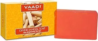 Vaadi Herbals Divine Sandal Soap with Saffron and Turmeric, 75 g