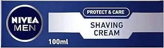 NIVEA MEN Shaving Cream, Protect & Care Aloe Vera, 100ml