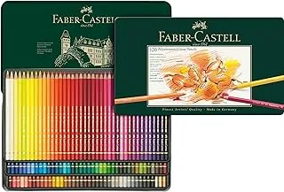 Faber-Castell 110011 Polychromos Colour Pencils, Tin of all 120 Colours