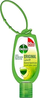 Dettol Original Hand Sanitizer for 100% Better Germ Protection & Personal Hygiene, 50ml with Jacket