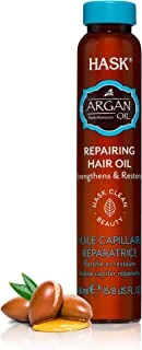 Hask Argan Strengthens And Restores Repairing Hair Oil, 18 Ml