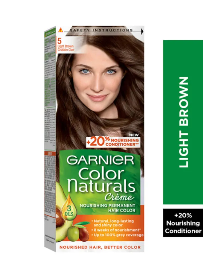 Garnier Color Naturals 5 light brown Haircolor