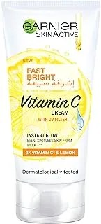 Garnier Day Cream, Fast Fairnerss, With UVA and UVB Filters, Enriched with 3X Vitamin C And Lemon, Skinactive Fast Fairness, 50ml