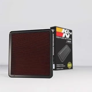 K&N 33-2387 High Performance Replacement Air Filter for 2007-2013 Toyota Tundra, 2008-2013 Toyota Sequoia, 2008-2017 Toyota Land Cruiser, 2008-2013 Lexus LX570 33-2387