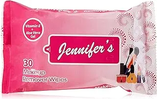 Jennifer's Make-Up Remover Wipes, 30's