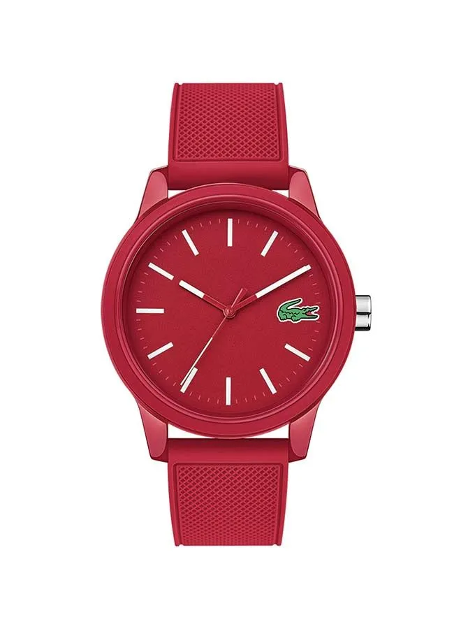 LACOSTE Men's Rubber Analog Quartz Wrist Watch 2010988