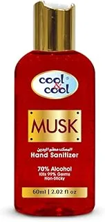 Cool & Cool Hand Sanitizer MUSk 60Ml