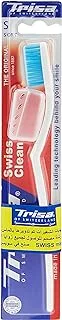 Trisa Swiss Clean Soft ToothbrUSh With Travel Cap