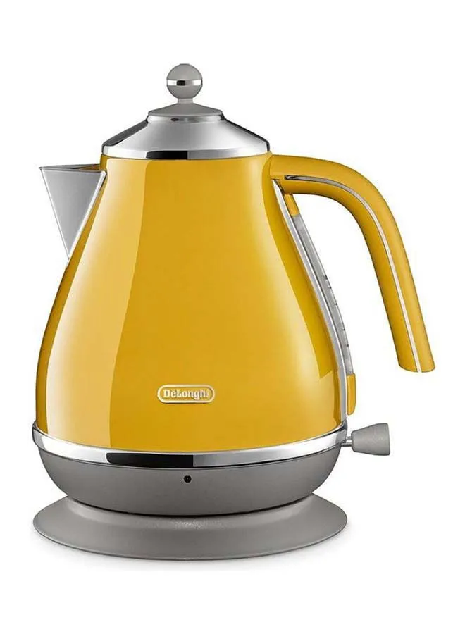 De'Longhi Electric Kettle 1.7 L 3000.0 W KBOC3001.Y yellow