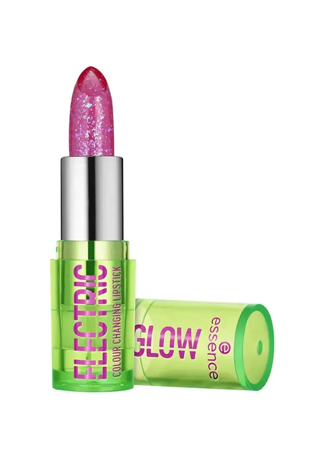 Essence Electric Glow Color Changing Lipstick Pink